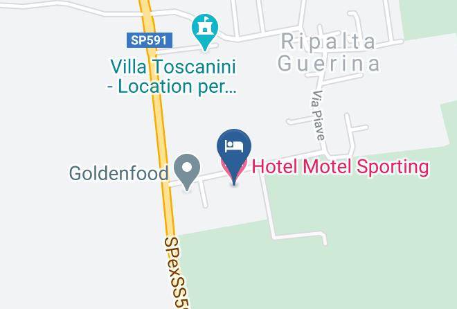 Cremona - Hotel Motel Sporting Maps