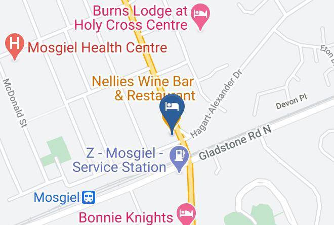 Dunedin - Hotel Motel Taieri Maps