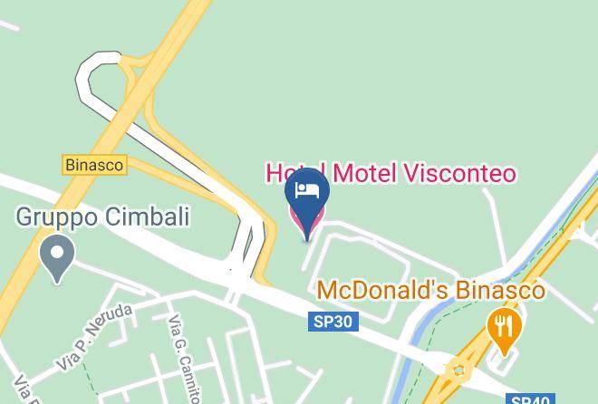 Milan - Hotel Motel Visconteo Maps