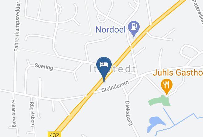 Hotel & Motel Zum Sandkrug Map