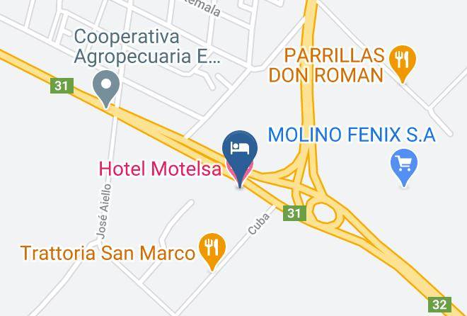 Salto - Hotel Motelsa Maps