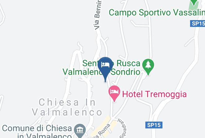 Sondrio - Hotel Motta Maps