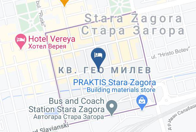 Stara Zagora - Hotel Motto Maps