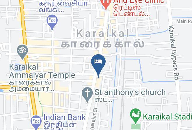 Karaikal - Hotel Moujahir Maps