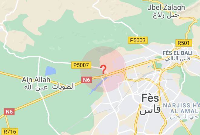 Fes Boulemane - Hotel Moulay Yacoub Maps
