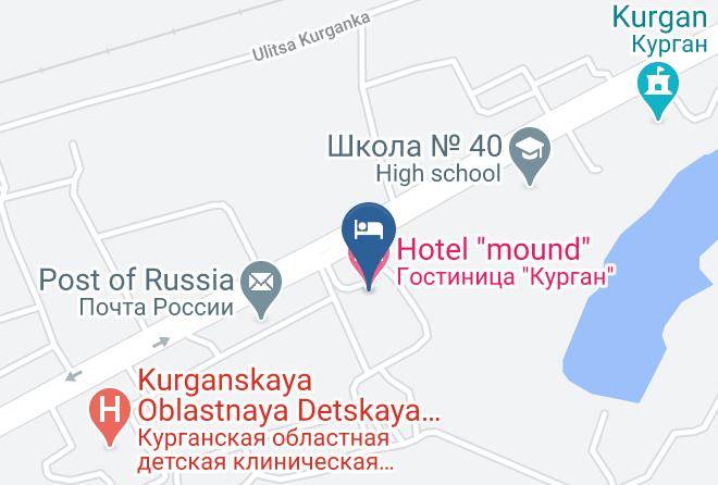 Kurgan - Hotel Mound Maps