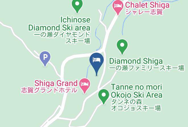 Yamanouchi Townshimotakai District - Hotel Mount Shiga Maps