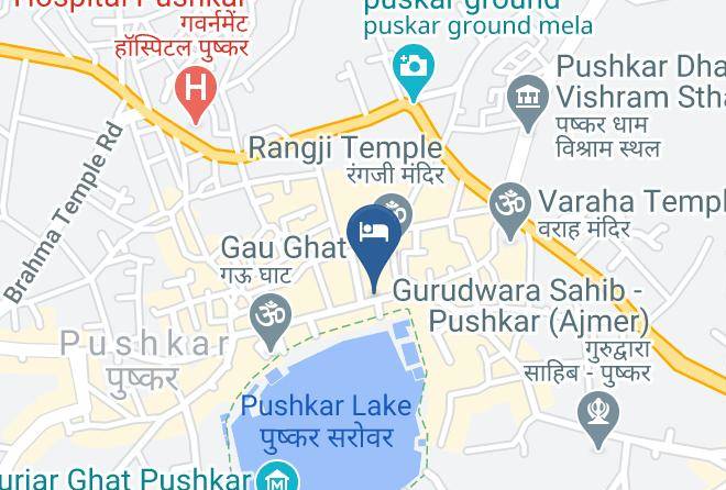Pushkar - Hotel Mount Veiw Maps