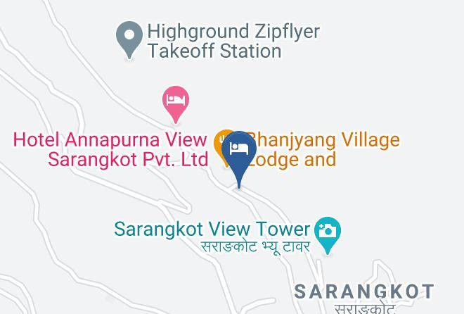 Pokhara - Hotel Mountain Garden Maps