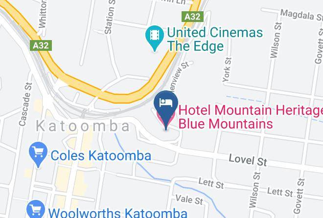 Blue Mountains - Hotel Mountain Heritage Blue Mountains Maps
