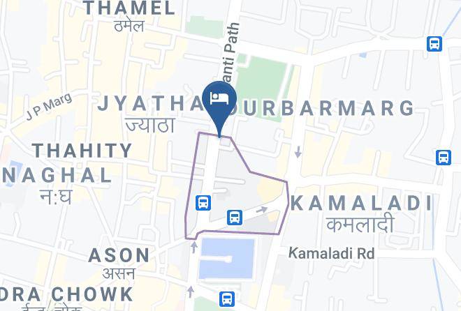 Kathmandu - Hotel Mountain Maps