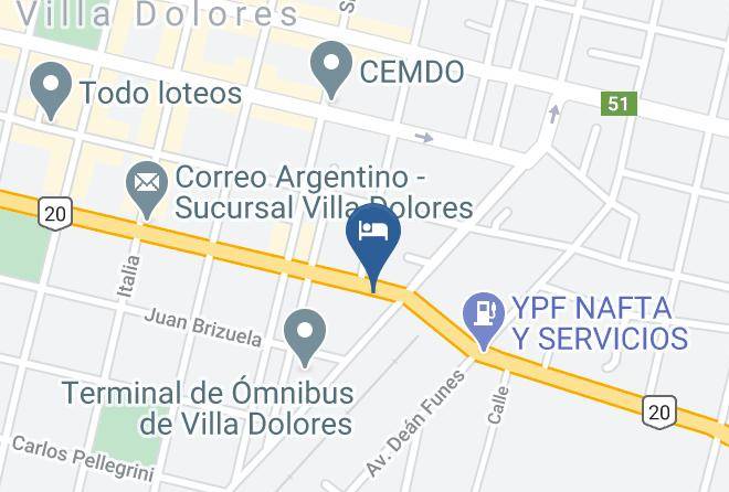 San Javier Department - Hotel Mountains Maps