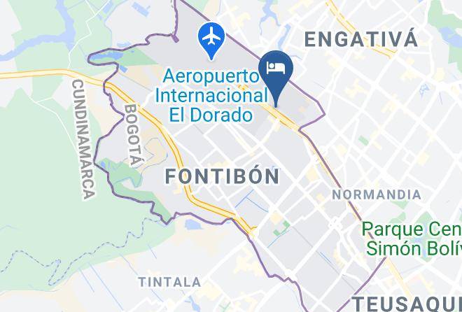 Hotel Movich Buro 26 Map