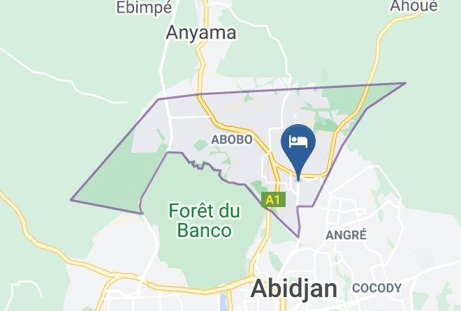 Abidjan - Hotel Moya Maps