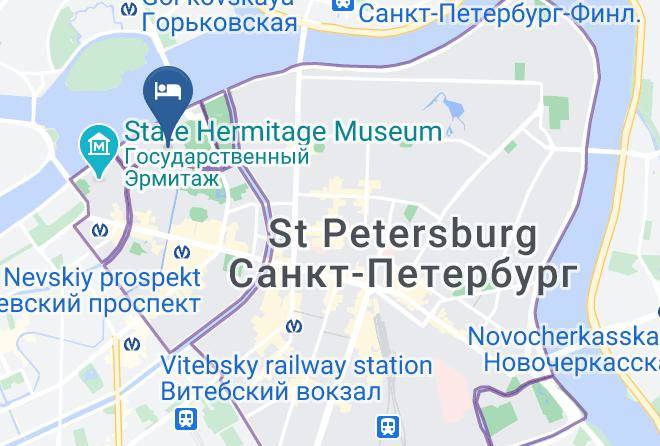 Saint Petersburg - Hotel Moyka 5 Maps