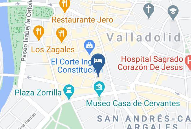 Valladolid - Hotel Mozart Maps