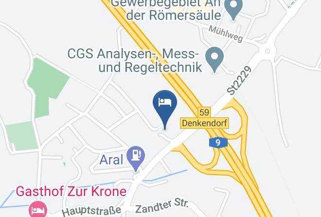 Eichstatt - Hotel Mozartstuben Maps