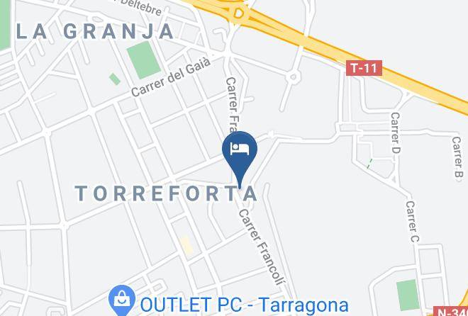 Tarragona - Hotel Mr Tarragona Maps