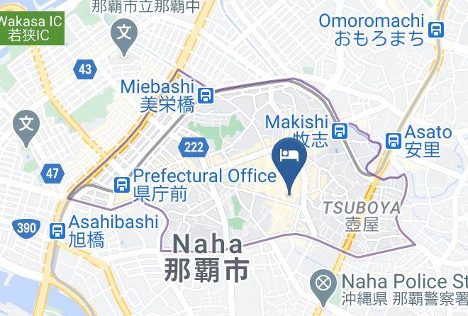 Naha City - Hotel Mr Kinjo Arcade Ange Miona Maps