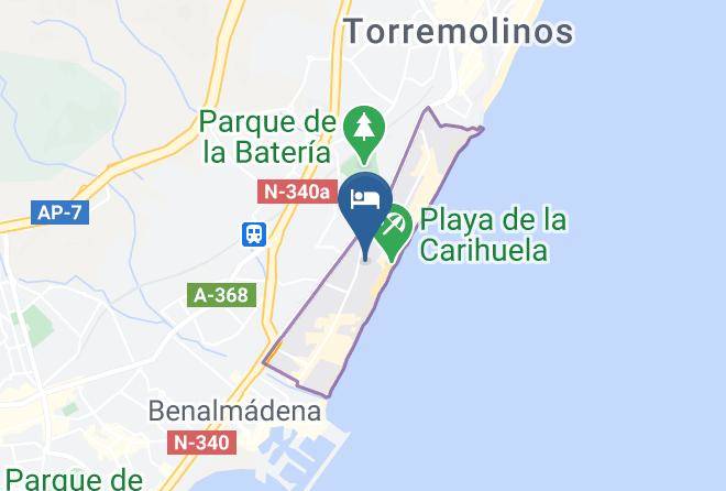 Malaga - Hotel Ms Amaragua Maps