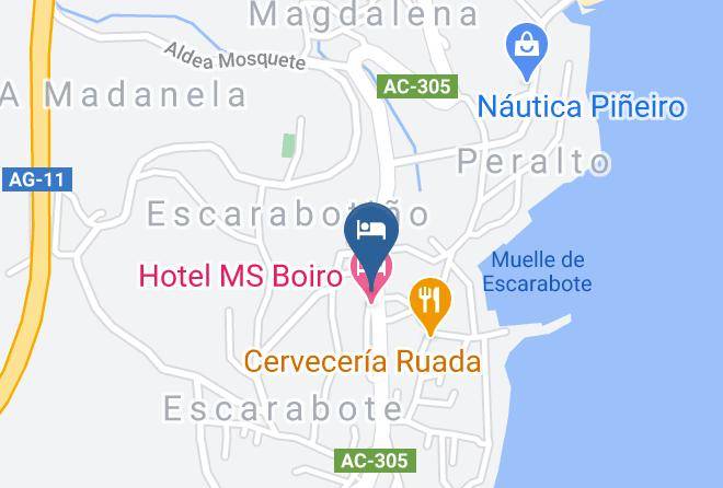 Auna - Hotel Ms Boiro Maps