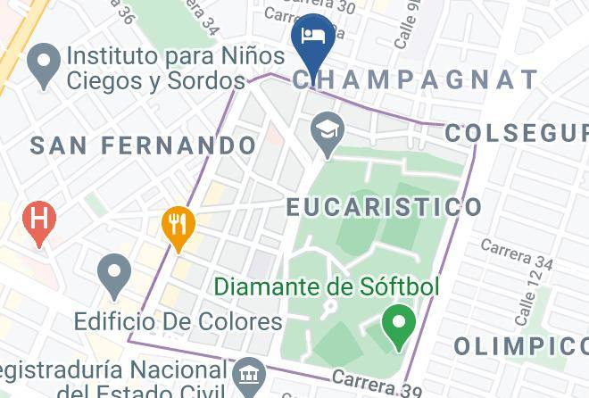 Cali - Hotel Castellana Real Maps