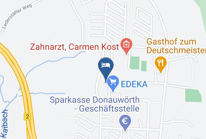 Donau Ries - Hotel M&s Garni Donauworth Maps