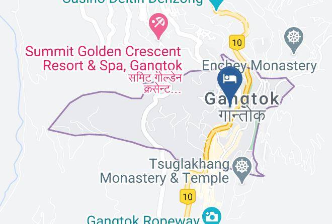 Gangtok - Hotel Mt Jopuno Maps