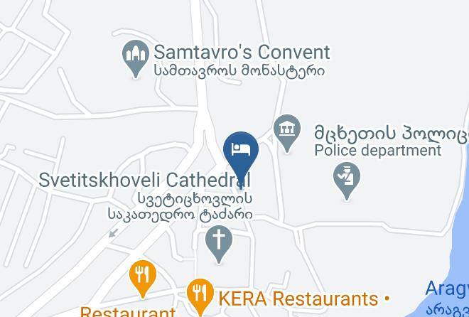 Mtskheta - Hotel Mtskheta Aragvi Maps