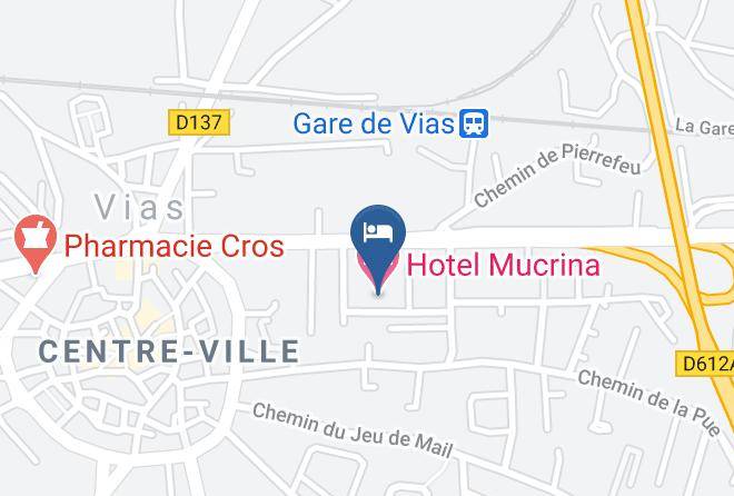 Herault - Hotel Mucrina Maps