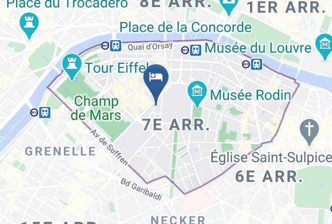 Paris - Hotel Muguet Maps