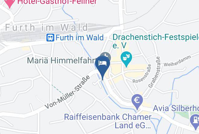 Cham - Hotel Muhlberger Maps