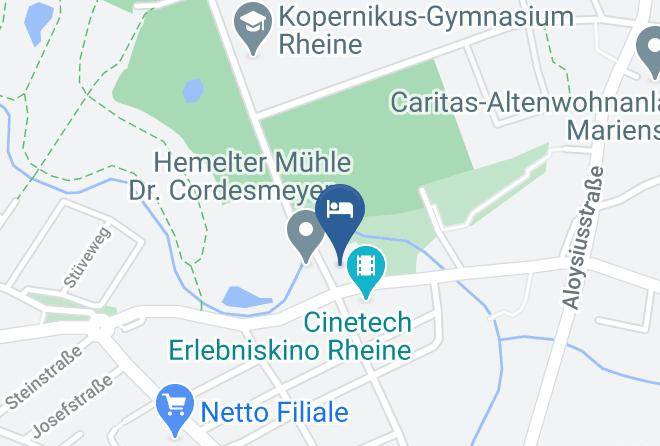 Steinfurt - Hotel Muhlenhof Maps