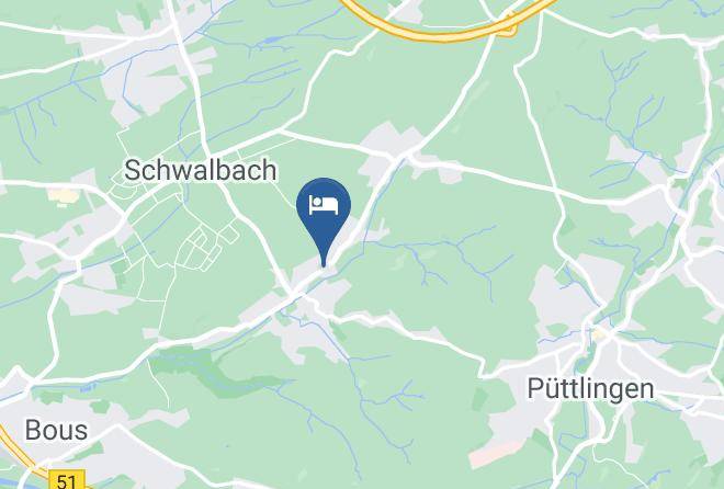 Saarlouis - Hotel Muhlenthal Maps