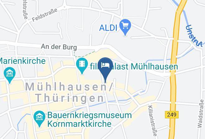 Unstrut Hainich Kreis - Hotel Muhlhauser Hof Maps