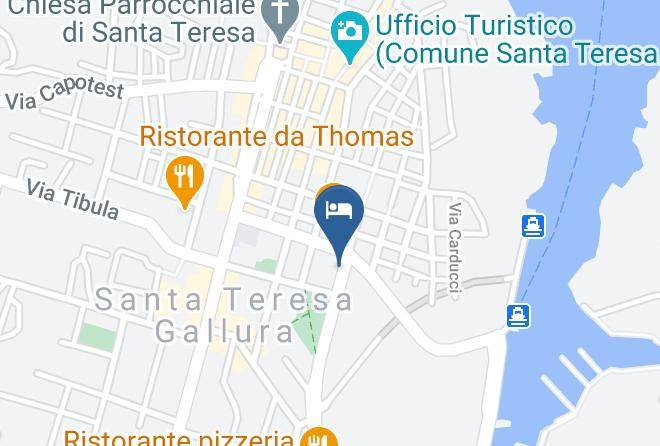 Sassari - Hotel Muita Di Mari Maps