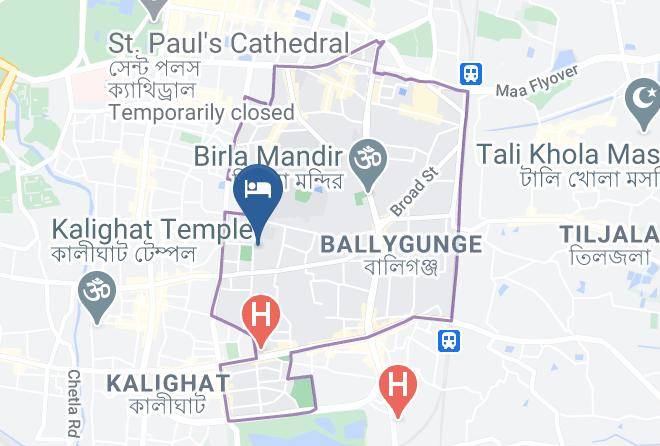 Kolkata - Hotel Mulberry Kolkata Maps