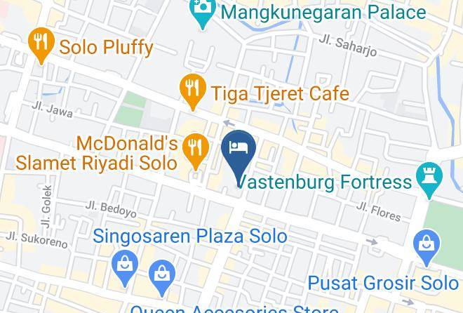 Hotel Mulia Baru Map