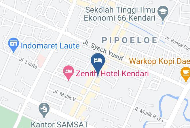 Kendari - Hotel Mulia Kendari Maps