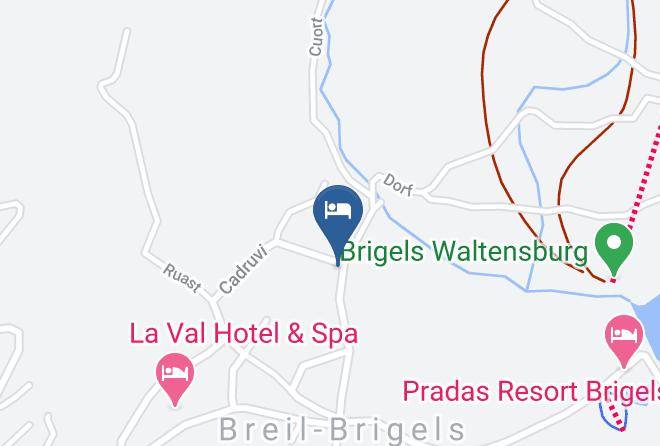 Surselva - Hotel Mulin Brigels Maps