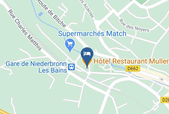 Bas Rhin - Hotel Muller Maps