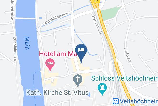 Wurzburg - Hotel Muller Cafe & Wein Maps