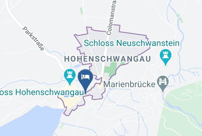 Ostallgau - Hotel Muller Hohenschwangau Maps