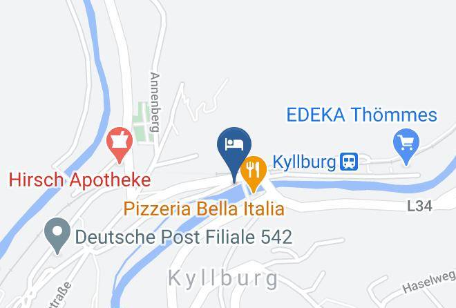 Bitburg Prum - Hotel Muller Maps