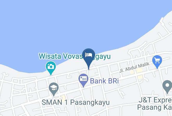 Mamuju Utara - Hotel Multazam Maps