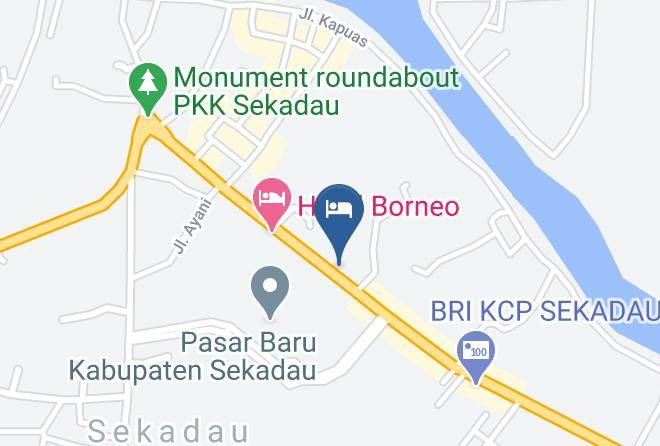 Sekadau Regency - Hotel Multi Maps