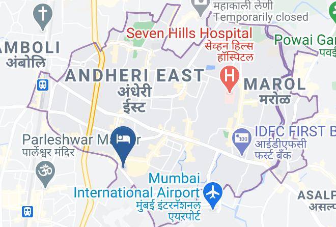 Hotel Mumbai International Airport Map
