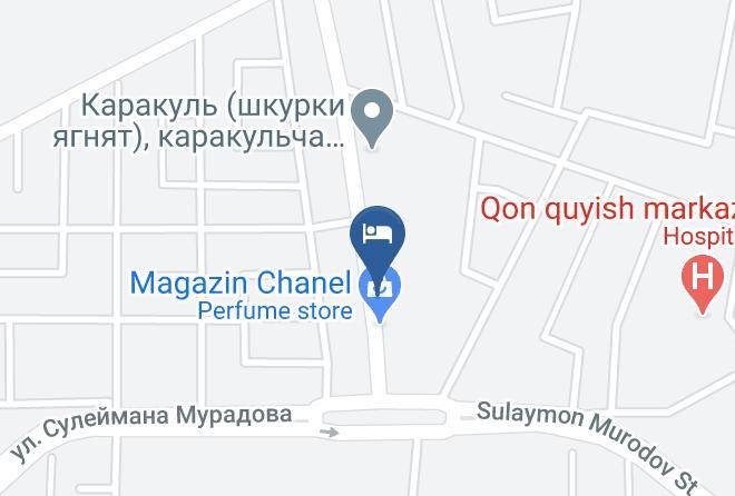 Bukhara - Hotel Mumtoz Begim Maps