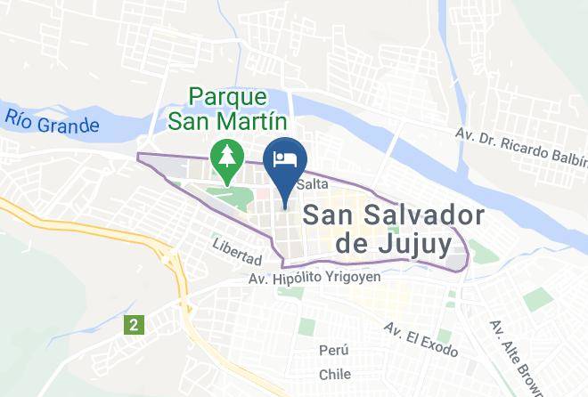 Doctor Manuel Belgrano - Hotel Munay Jujuy Maps