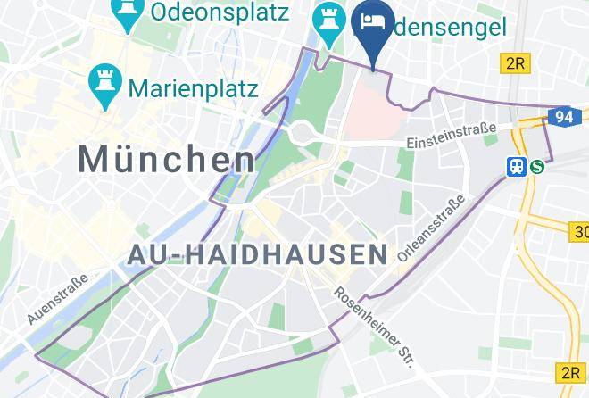 Munich District - Hotel Munchen Palace Maps